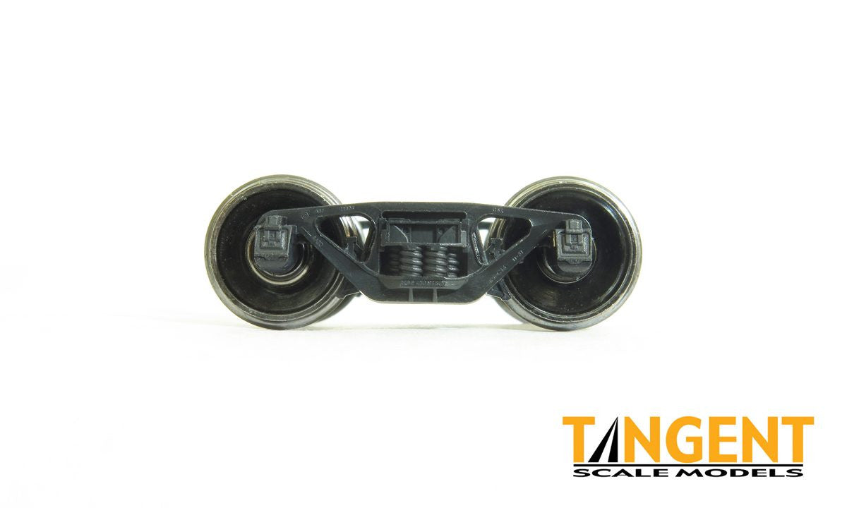 Tangent HO 100 70-Ton ASF A-3 Ride Control Trucks with 33" Normal Tread 0.110" All-Metal Precision Wheelsets - 1 Pair