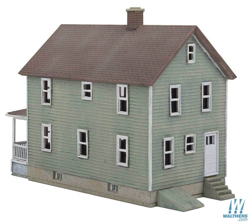 Walthers Cornerstone N 933-3888 Two-Story Frame House - Kit