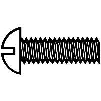 Walthers Tools & Screws 947-1026 1-72 Brass Round Head Machine Screws 1/2 x .073 inch - 1.27 x 0.19 cm - 10 per package