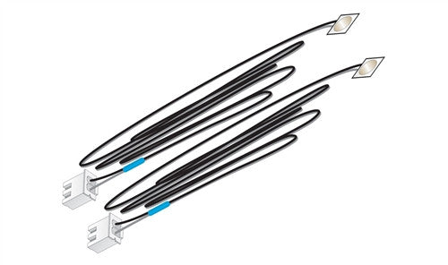 Woodland Scenics JP5741 Just Plug Lighting System - Cool White LED Stick-On Lights - 2 per pack