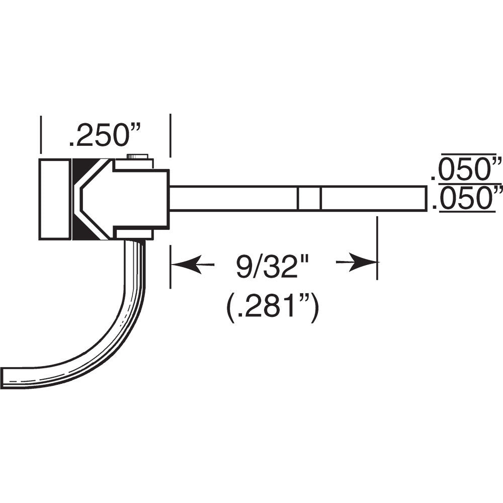 Kadee HO #5 Universal Metal Coupler and Insulated Draft Gear box Metal Medium 9/32" Centerset Shank - 2 Pair
