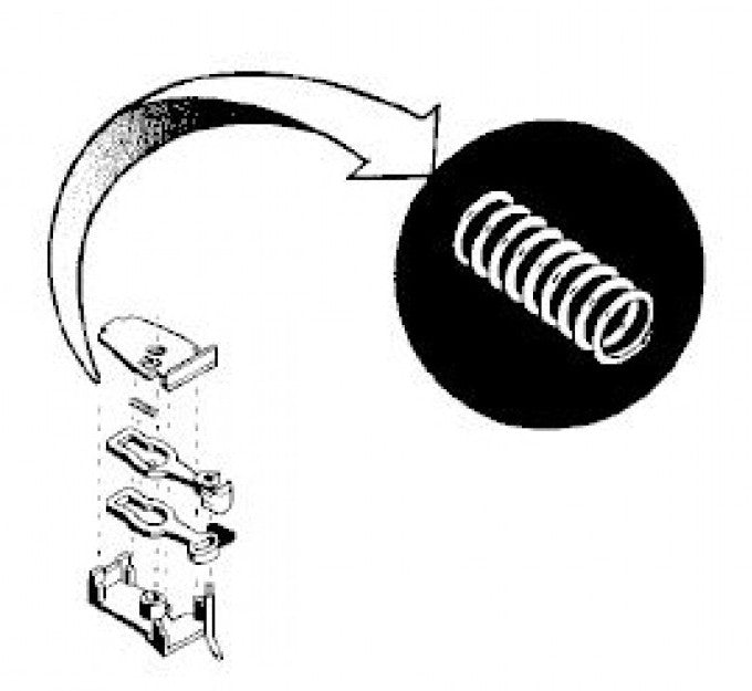 Micro Trains Line N 00112001 (1952) N-1 Centering Springs - 12 ea