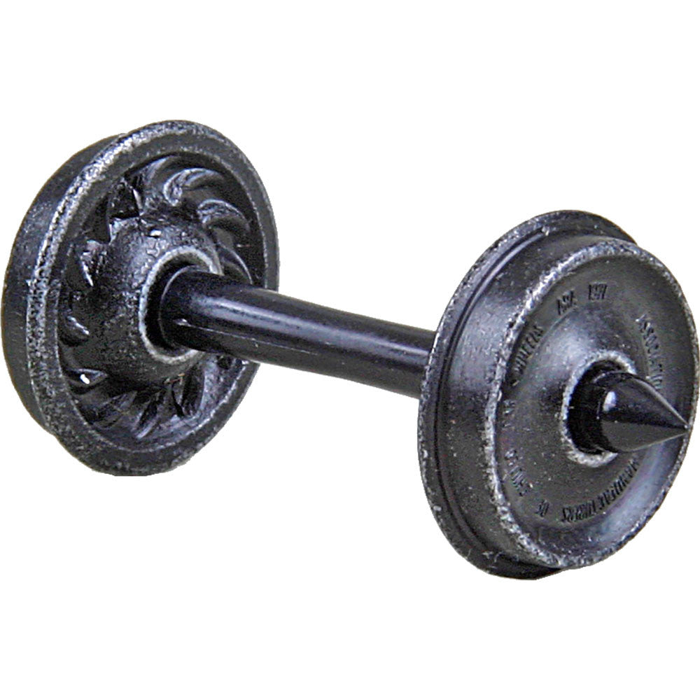 Kadee HO #533 33 inch Diameter Ribbed Back Metal Code 88 Semi-Scale Wheelsets Freight and Passenger - 12 Sets