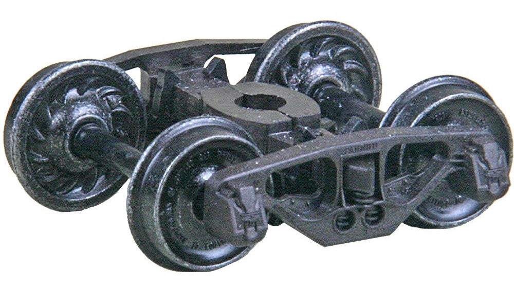 Kadee HO #567 National Type B-1 50-Ton Self Centering Trucks with 33 inch Ribbed Back Wheels 'HGC' - 1 Pair