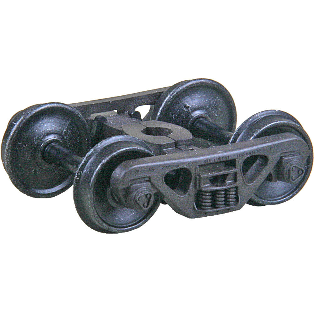 Kadee HO #569 ASF 100-ton Roller Bearing Self Centering Trucks with 36 inch Smooth Back Wheels 'HGC' - 1 Pair