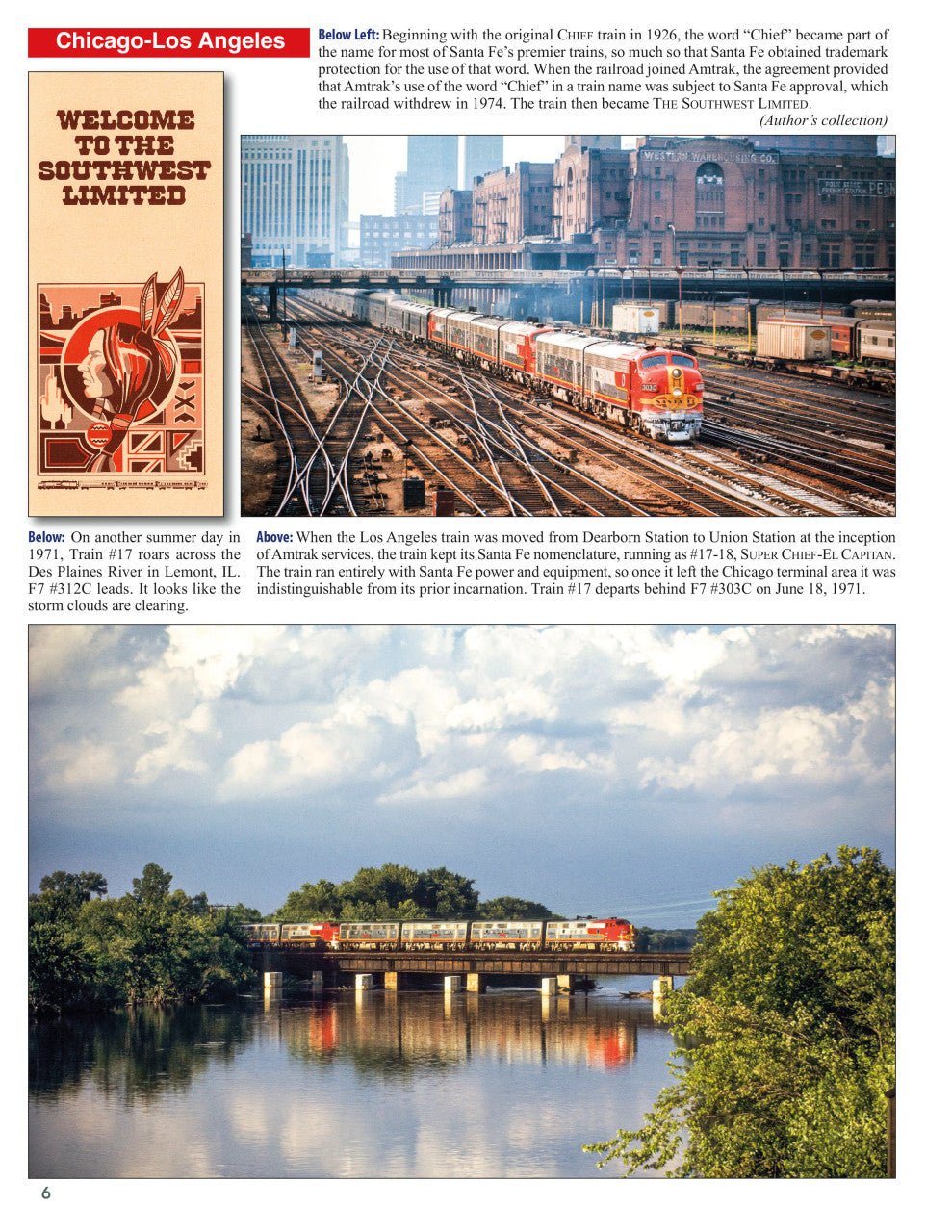 Morning Sun Books 1761 Chicago Intercity Passenger Trains In Color Volume 2: Early Amtrak 1971-1984