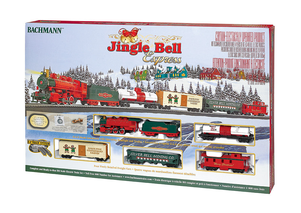 Bachmann HO 00724 The Jingle Bell Express - Train Set