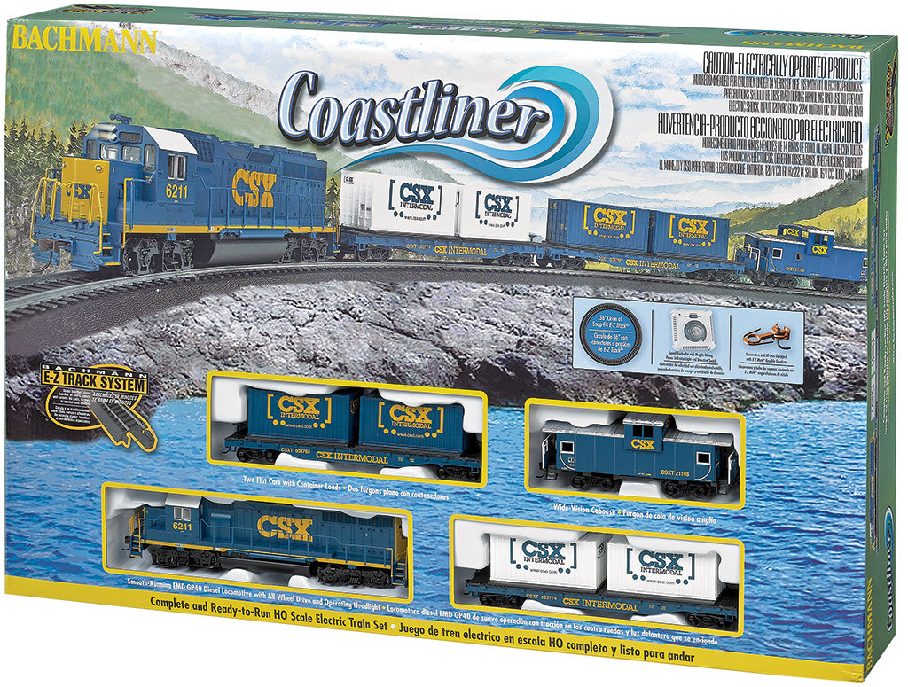 Bachmann HO 00734 The Coastliner - CSX Train Set