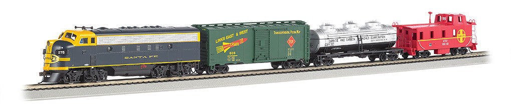 Bachmann HO 00826 The Thunder Chief with DCC Sound Value F7 - Santa Fe Train Set