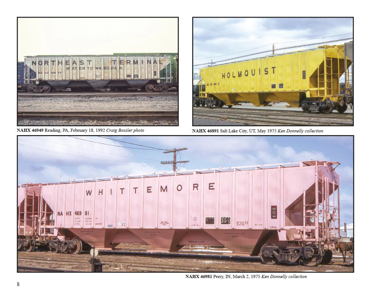 Morning Sun Books 8568 Covered Hoppers Volume 2 NAHX-XTRX: A Sampling of Privately-Owned Covered Hoppers 1961-1995 - Softcover