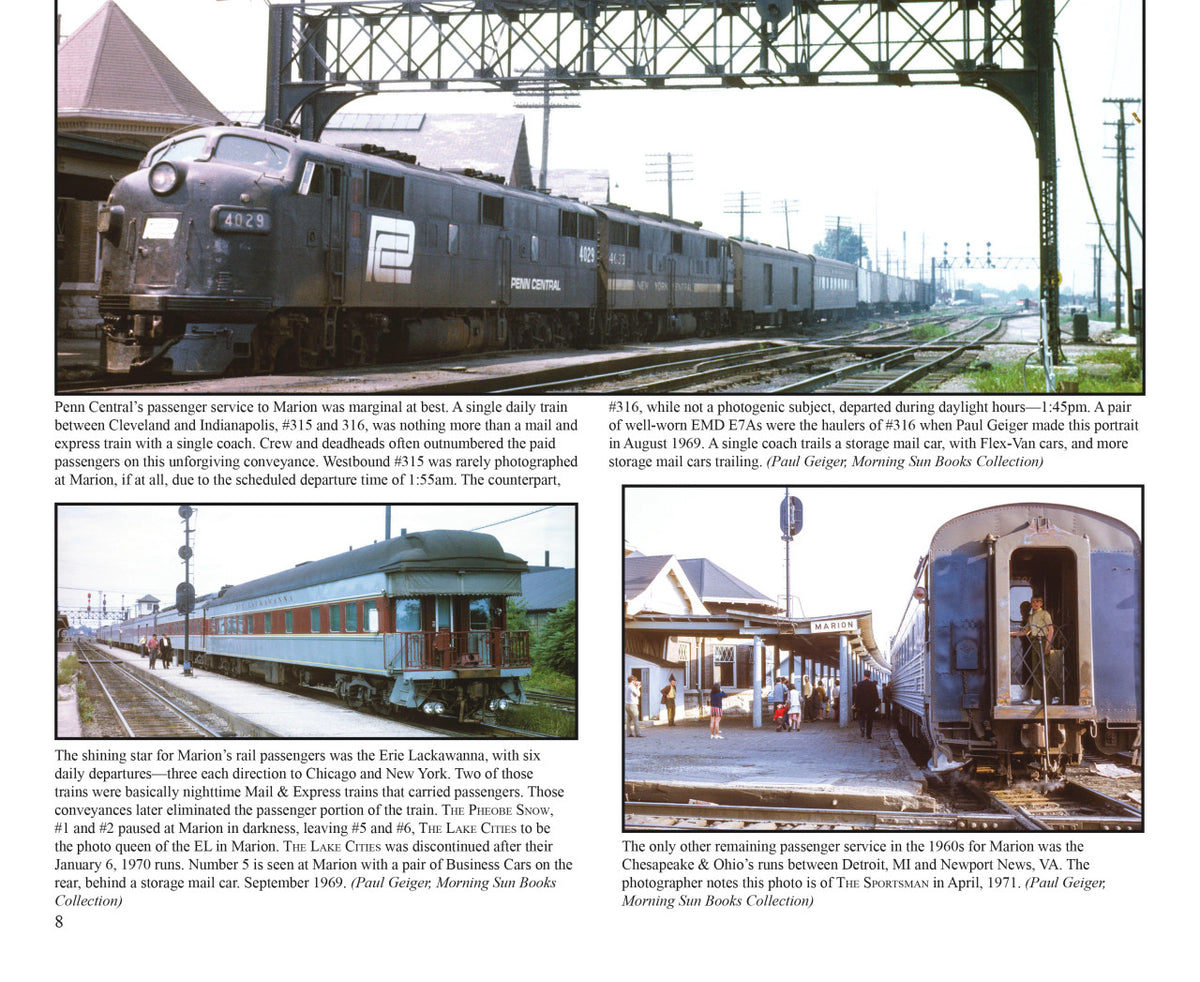 Morning Sun Books 8290 Marion: Crossroads of Ohio Softcover