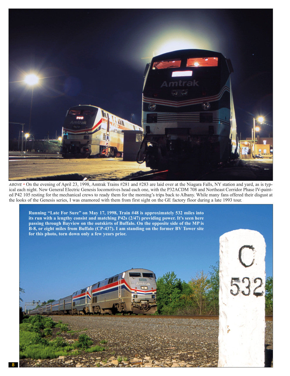 Morning Sun Books 1753 Trackside around Western New York 1995-2017 with Michael Zollitsch