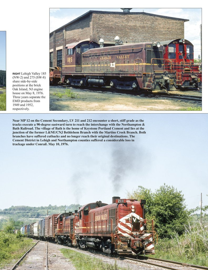 Morning Sun Books 1710 Lehigh Valley in the Conrail Era Volume 1: 1976-1986