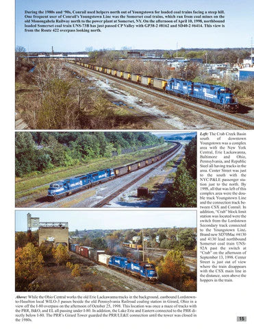 Morning Sun Books 1749 Mahoning Valley Rails In Color 1988-2006