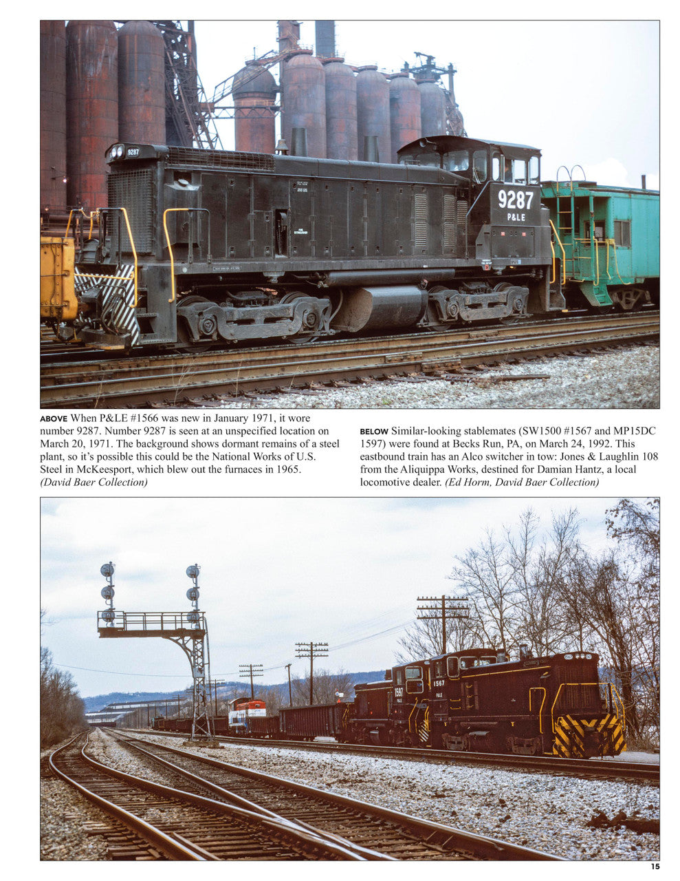 Morning Sun Books 1776 Pittsburgh & Lake Erie Power In Color Including PC&W, Montour and Y&S