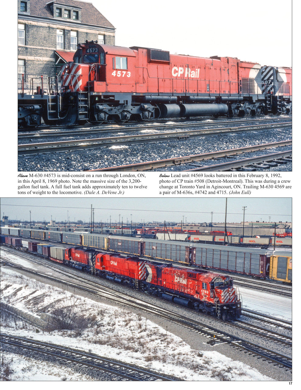 Morning Sun Books 1766 Canadian Pacific Power In Color Volume 4: Modern Six-Axle Road Power