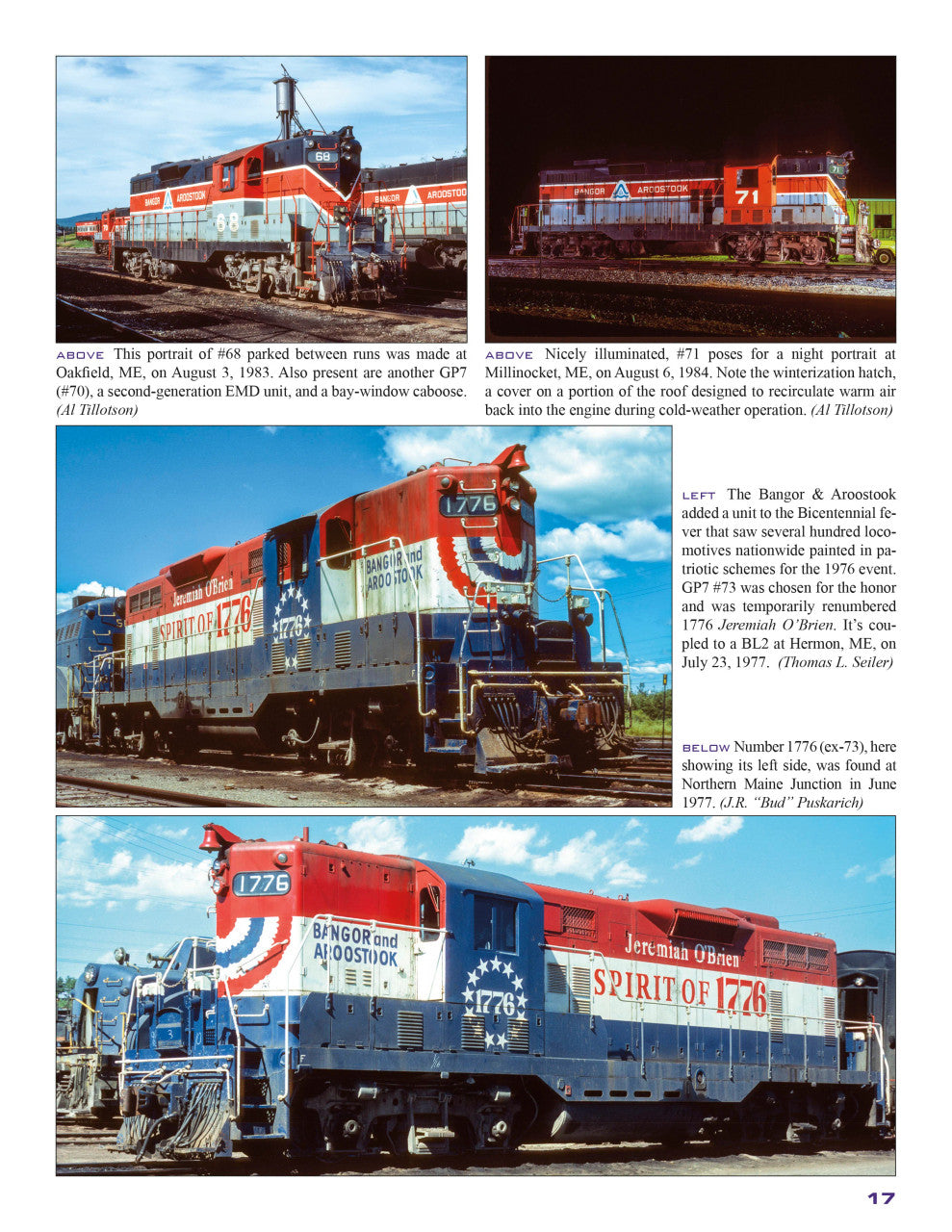 Morning Sun Books 1759 Just Geeps In Color Volume 1: GP7 1949-1954