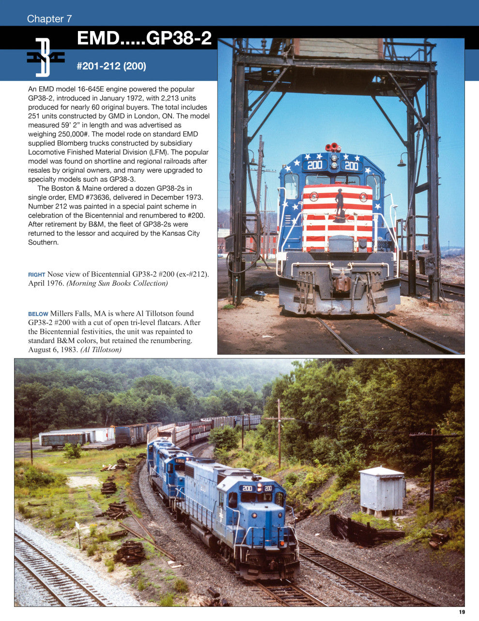 Morning Sun Books 1767 Boston & Maine Power In Color: Switchers, Freight, Passenger, & RDC Cars