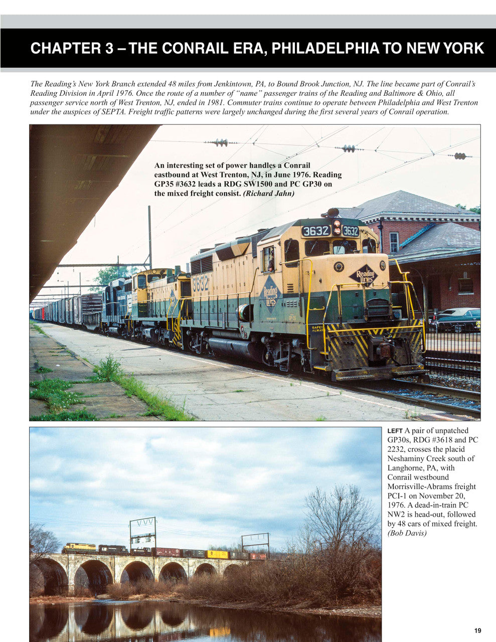 Morning Sun Books 1762 Reading in the Conrail Era Volume 1: 1976-1982
