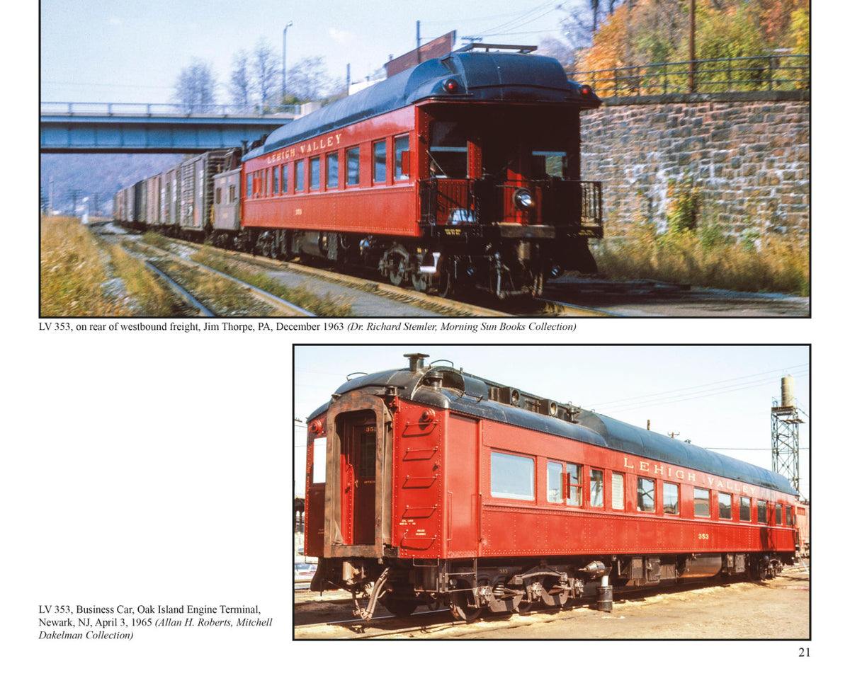 Morning Sun Books 841X Lehigh Valley Equipment: A Sampling of the LV's Freight, Passenger & MofW Cars Softcover