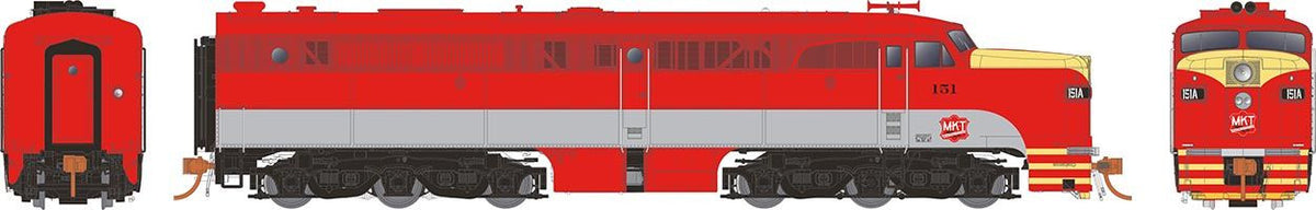 Rapido Trains Inc HO 23056 DCC Ready ALCo PA-1 Locomotive Missouri-Kansas-Texas MKT #151A