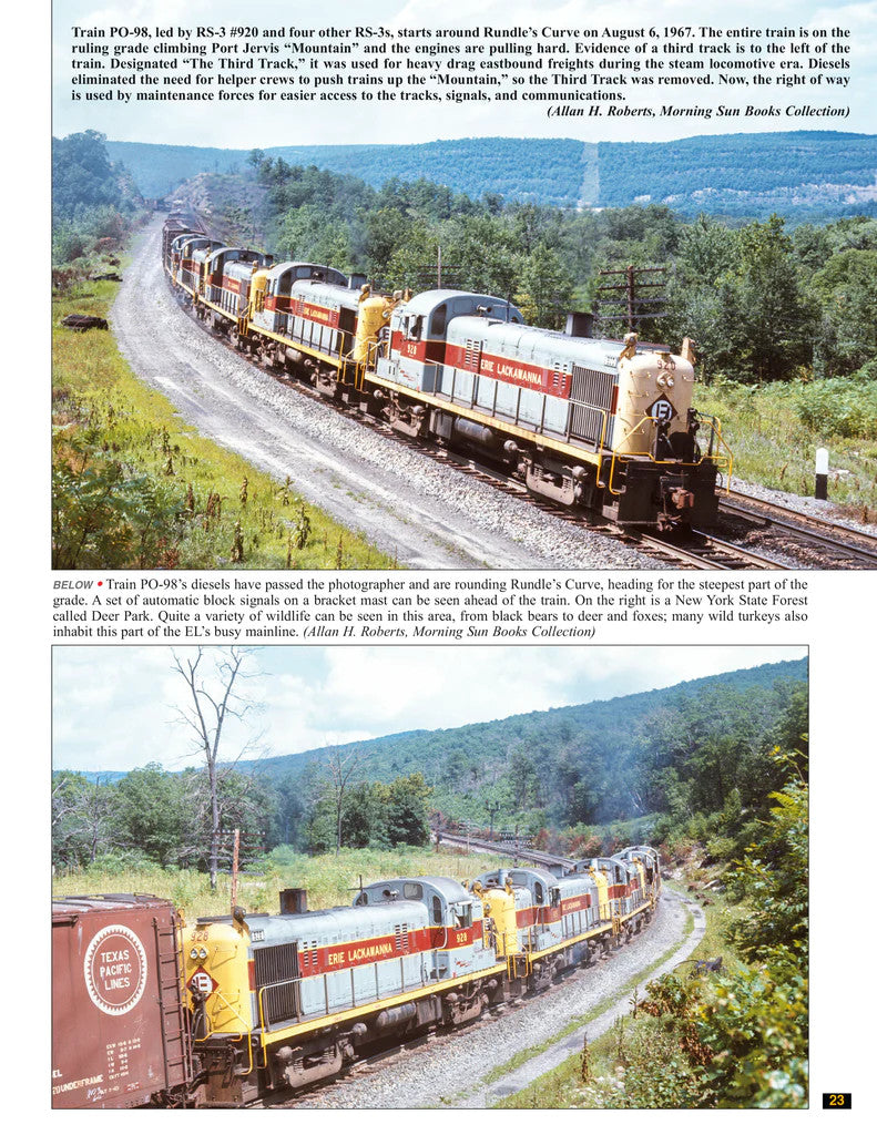 Morning Sun Books 1763 Erie Lackawanna Trackside