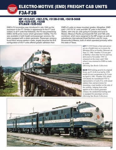 Morning Sun Books 1738 Missouri Pacific Power In Color: Diesels 1948-1982