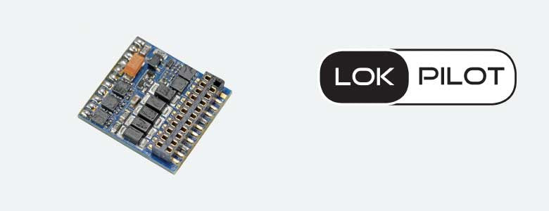 ESU DCC HO 59229 LokPilot 5 Fx DCC Function-Only Decoder for HO and O - NEM660 21MTC Interface