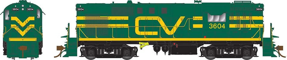 Rapido Trains Inc HO 31060 DCC Ready ALCo RS-11 Locomotive Central Vermont 'Green w/Noodle' CV #3611