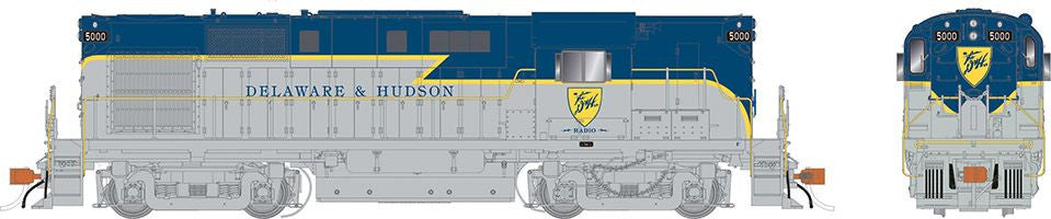 Rapido Trains Inc HO 31061 DCC Ready ALCo RS-11 Locomotive Delaware & Hudson 'Lightning Stripe' D&H #5000