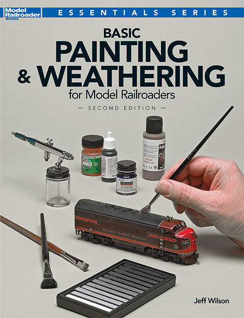 Kalmbach Media 12484 Basic Painting & Weathering for Model Railroaders - Second Edition