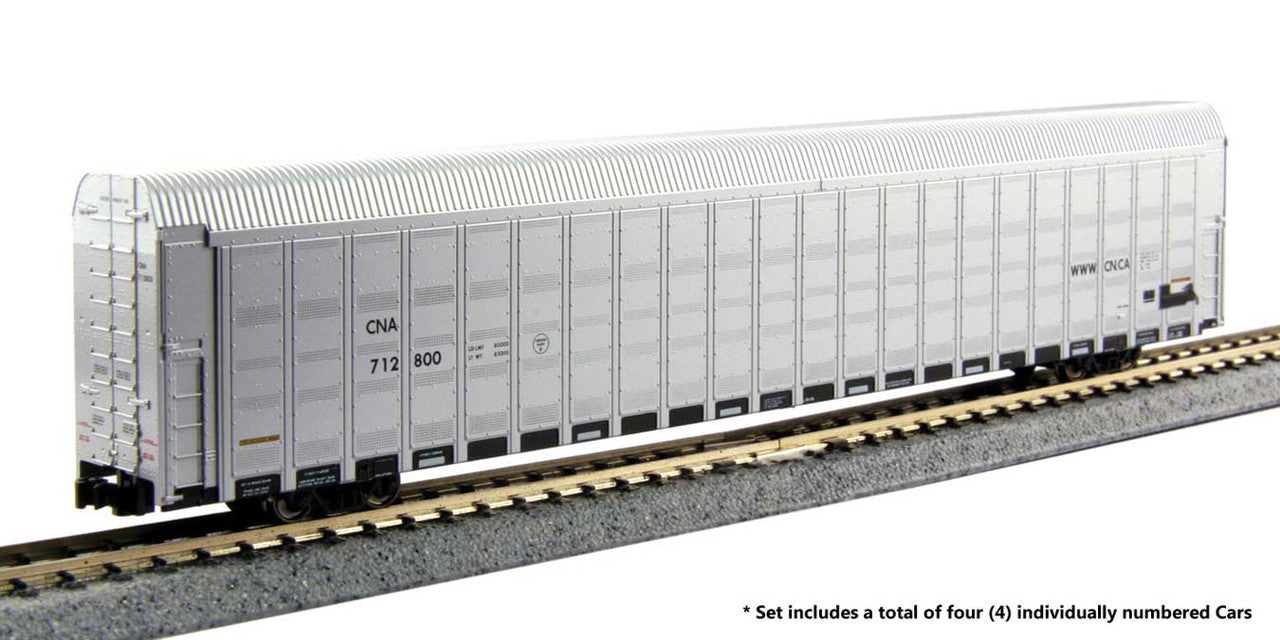 Kato N 106-5509 Aluminum Enclosed Auto Carrier Canadian National