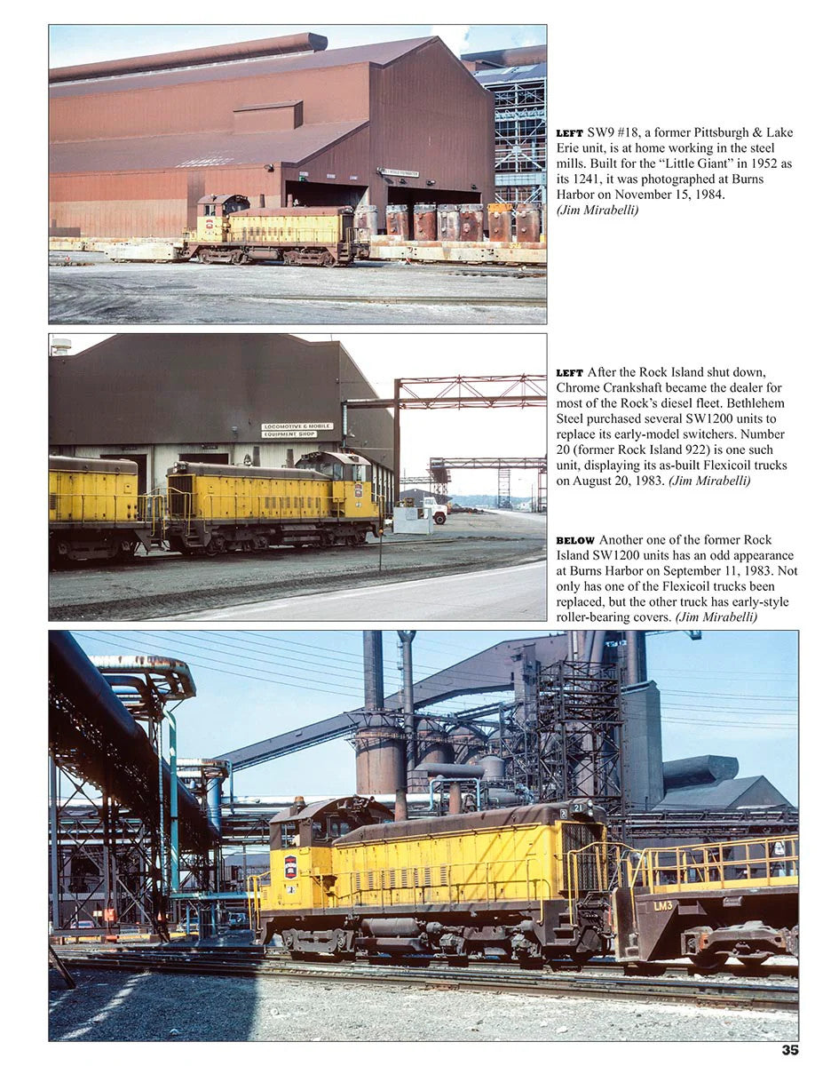 Morning Sun Books 1782 Steel Mill Railroads of Chicago and Northwest Indiana