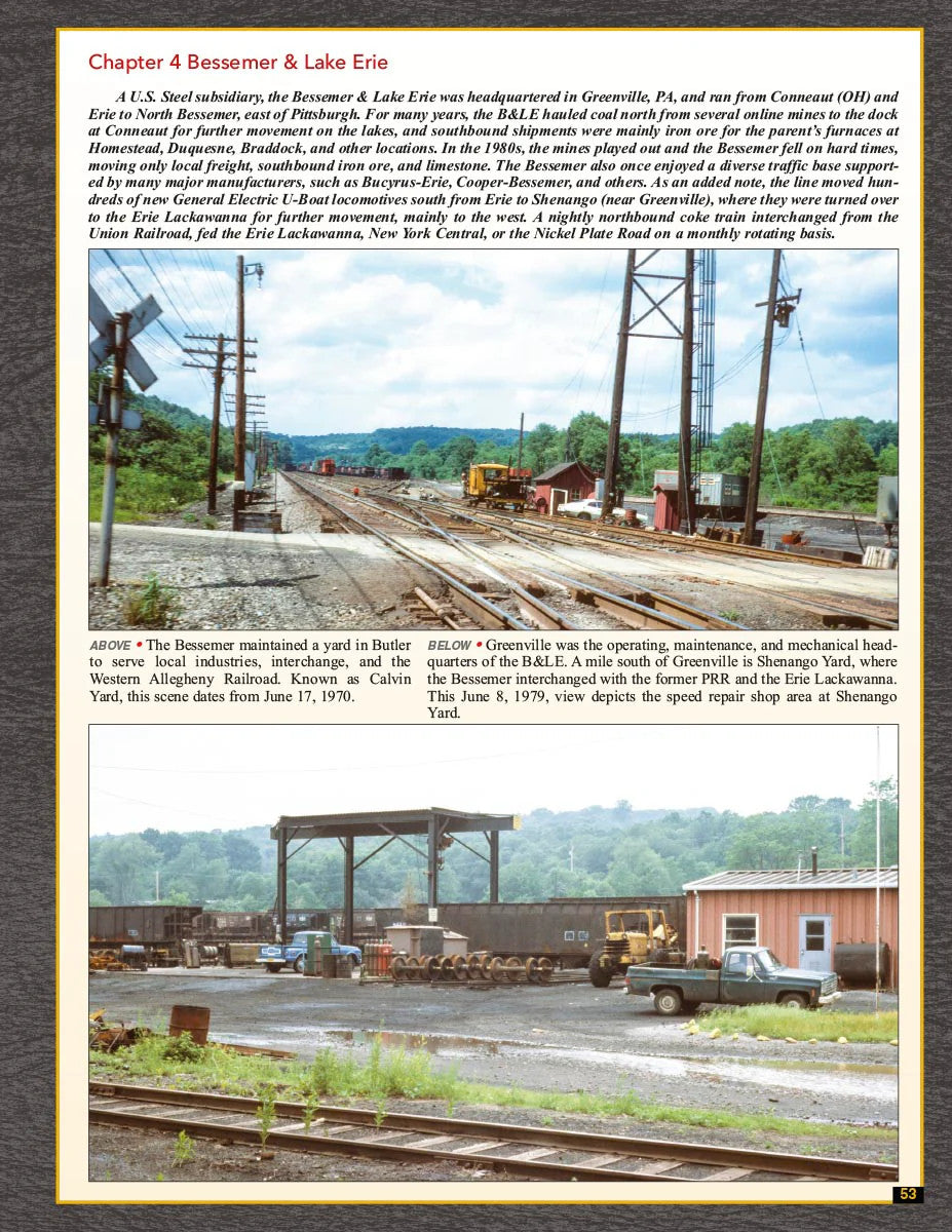 Morning Sun Books 1788 Trackside around Southwestern Pennsylvania 1967-2005 with Dick Flock