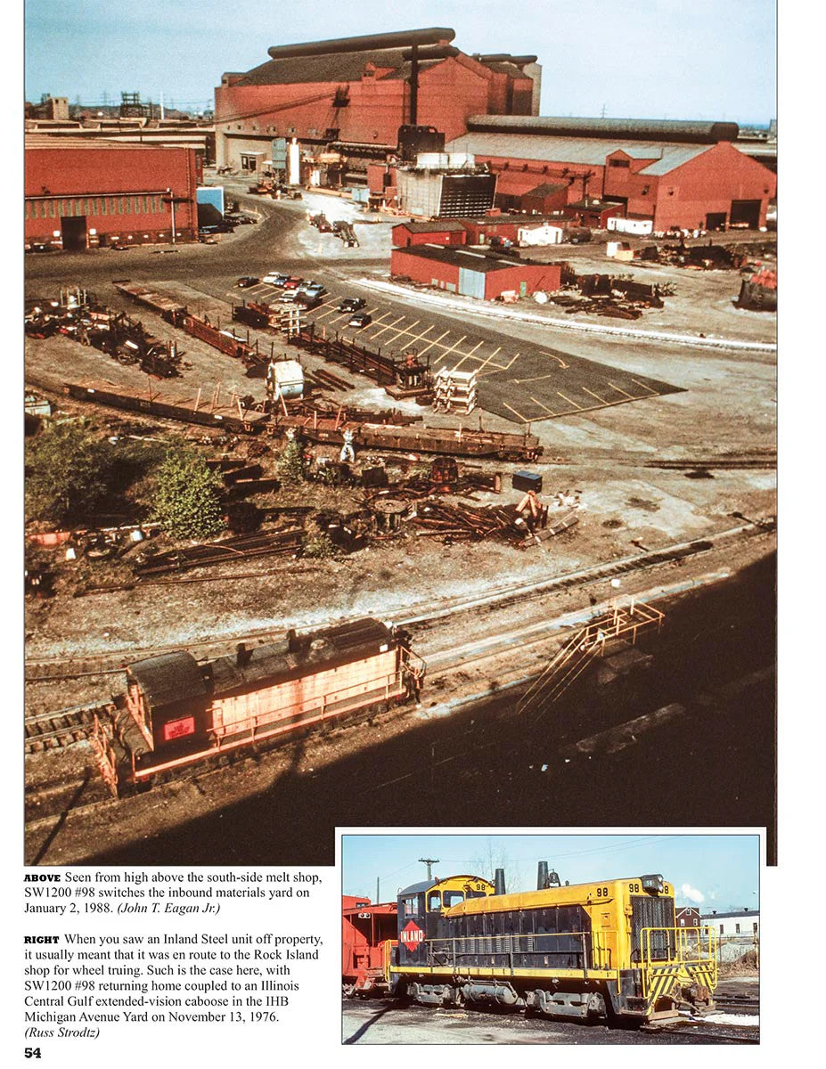 Morning Sun Books 1782 Steel Mill Railroads of Chicago and Northwest Indiana