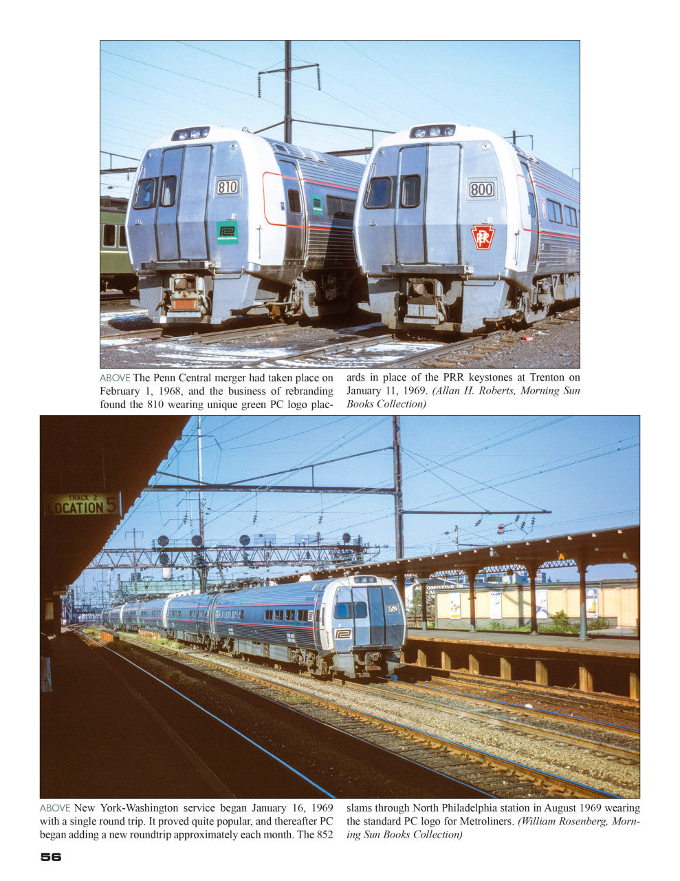 Morning Sun Books 1757 Penn Central MU Cars In Color