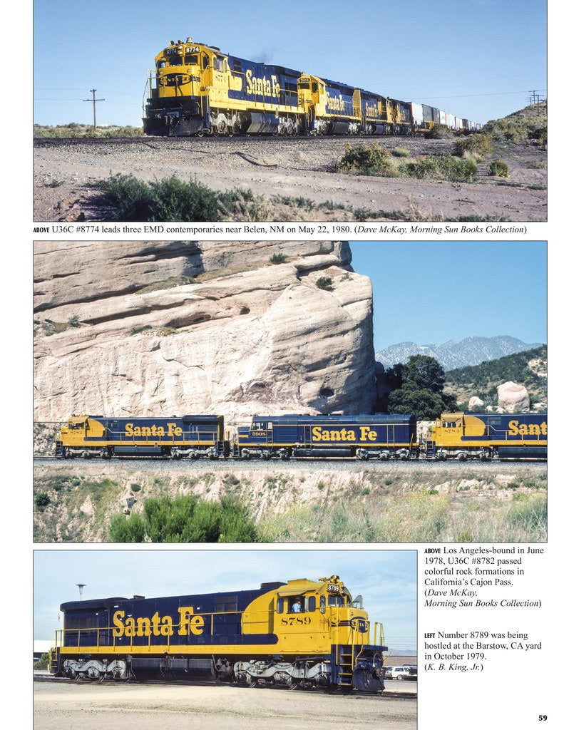 Morning Sun Books 1730 Santa Fe Power In Color Volume 5: General Electric Locomotives and Santa Fe's Entry into BNSF