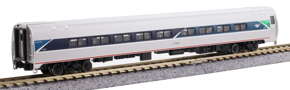 Kato N 106-6295 Amtrak Amfleet II Coach "Phase VII" Paint Scheme 2 Car Set