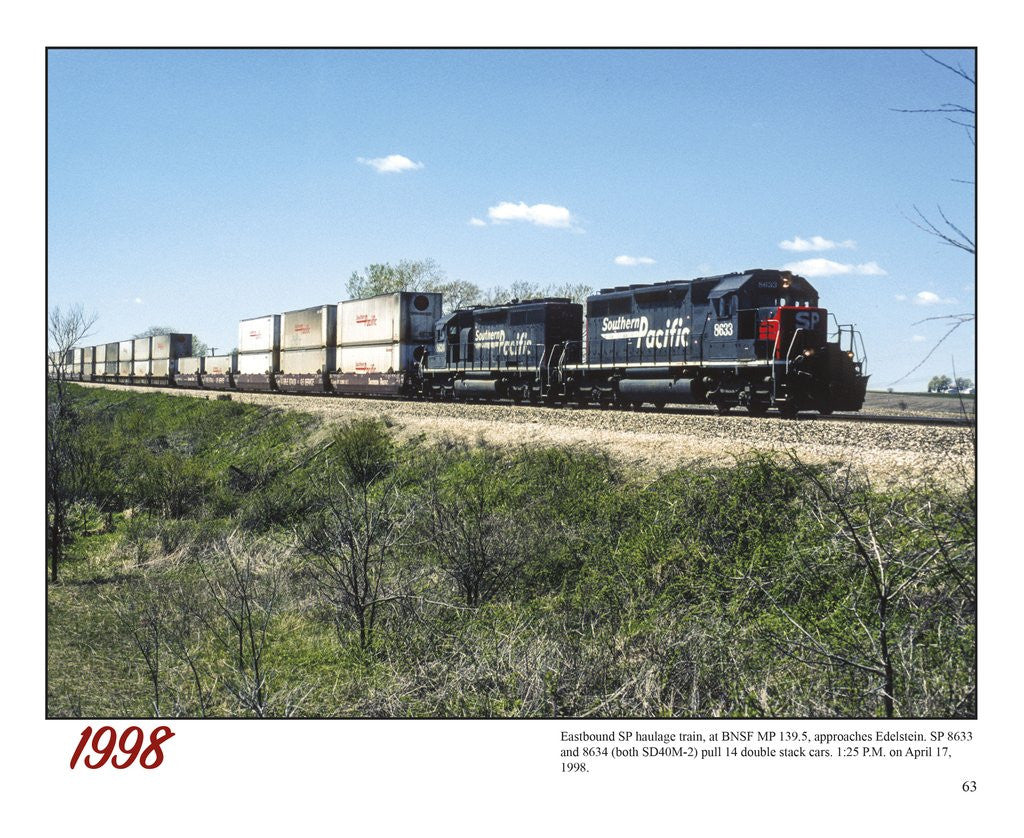 Morning Sun Books 'Soft Cover' 7537 Peoria Rails 1980-2012