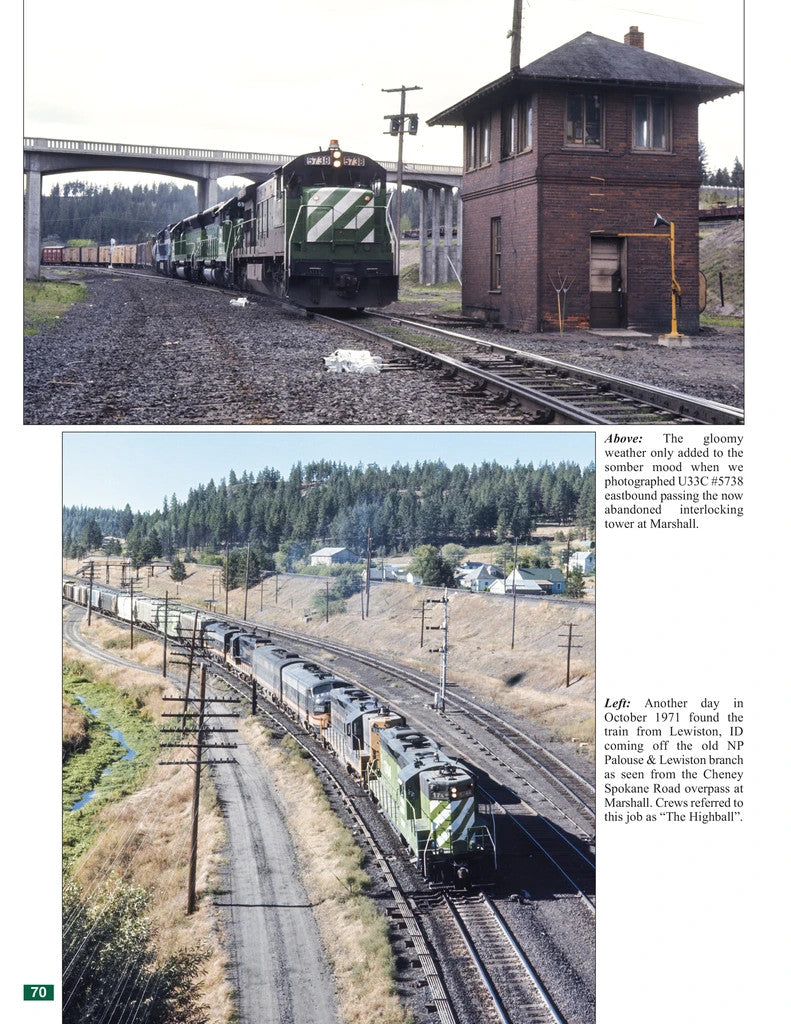 Morning Sun Books 1719 Burlington Northern Washington In Color Volume 2