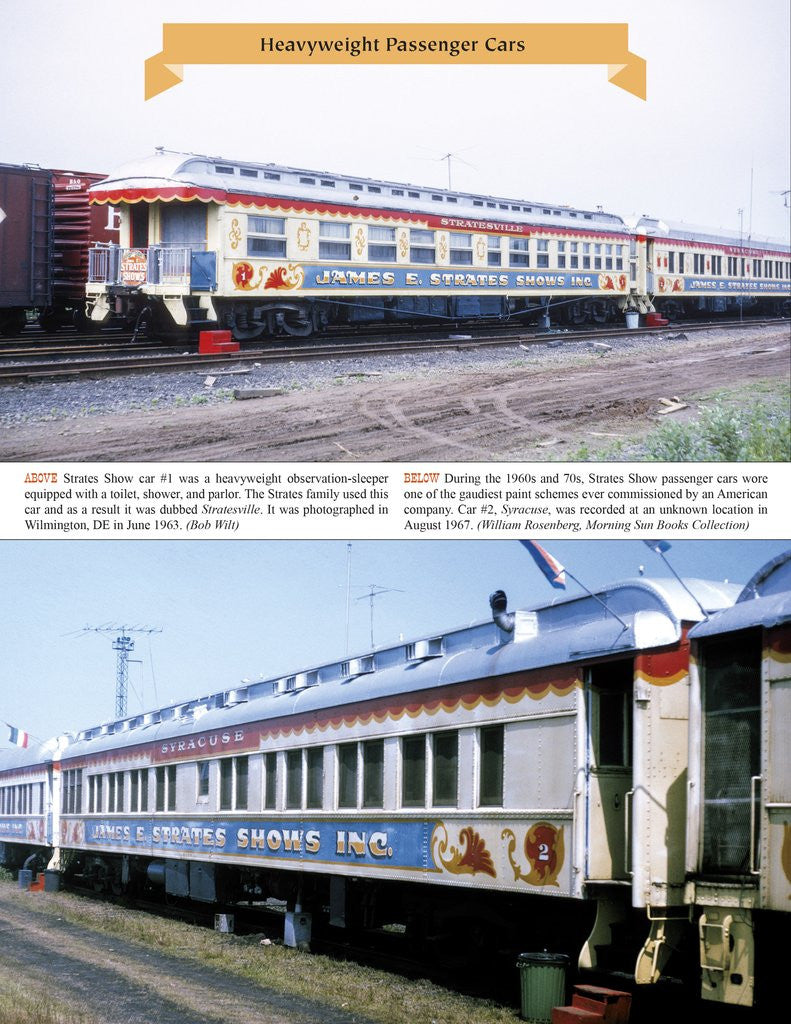 Morning Sun Books 1733 Circus and Carnival Trains In Color: A Fond Look Back at Their Equipment and Operation