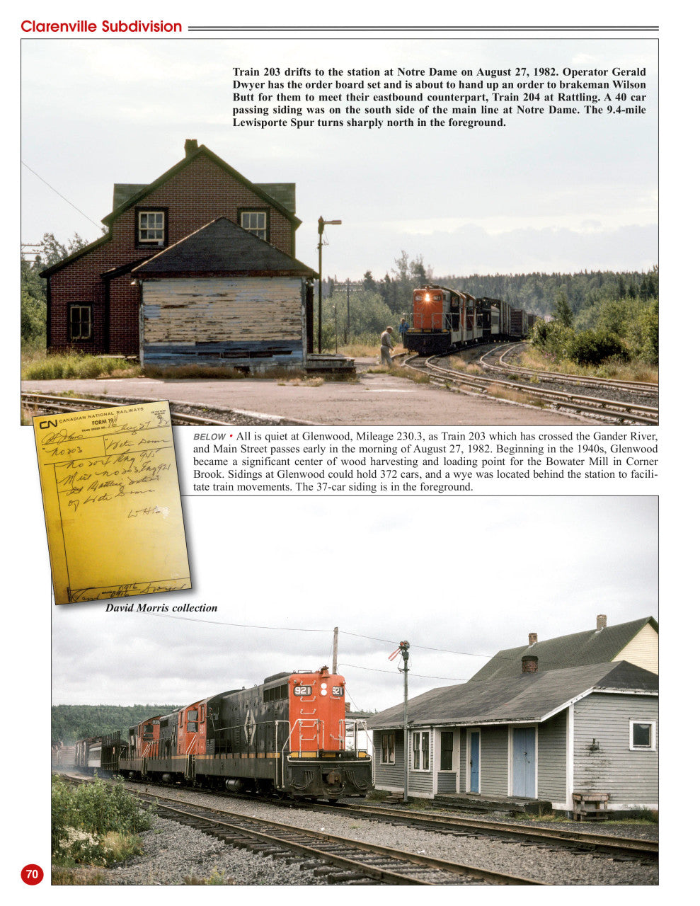 Morning Sun Books 1673 Trackside around Newfoundland