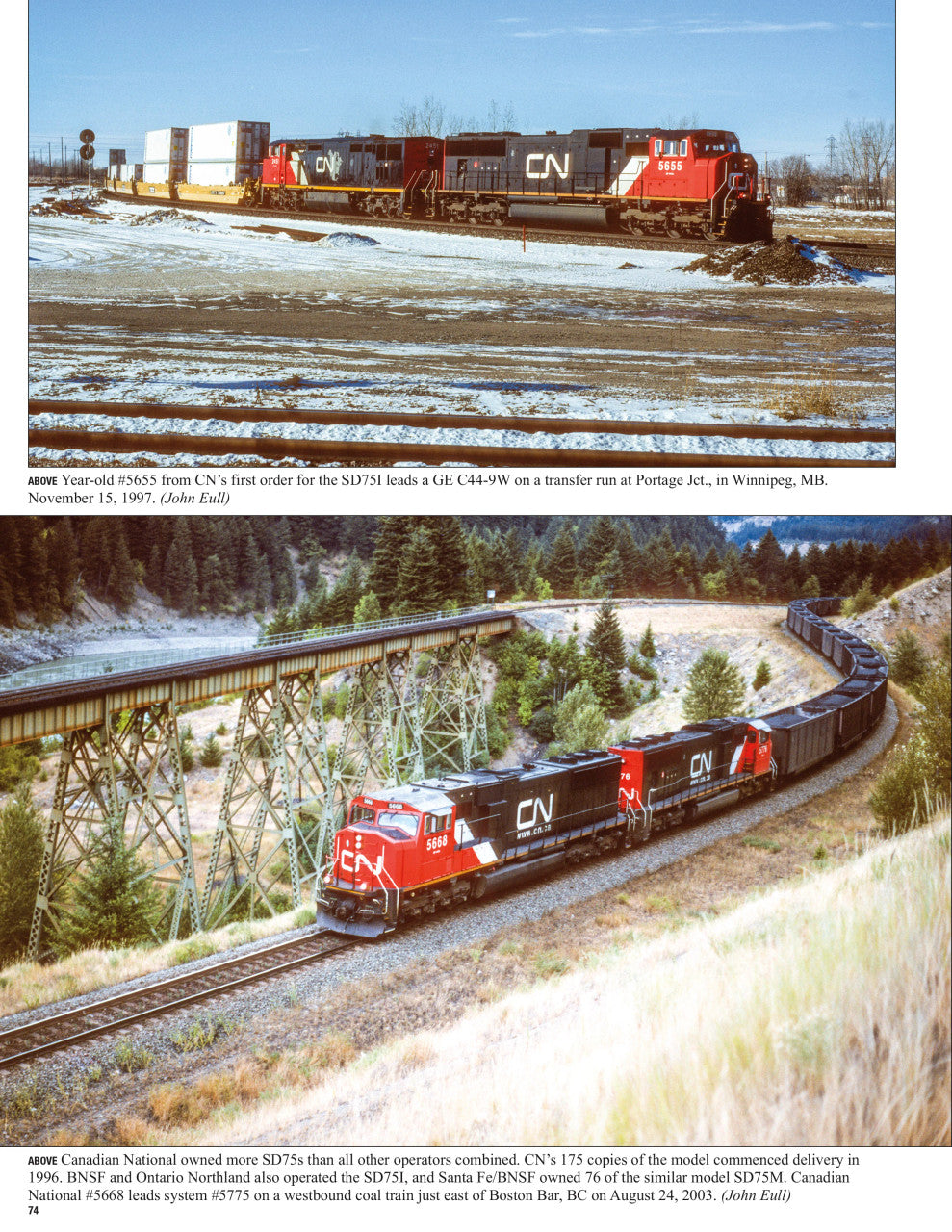 Morning Sun Books 1774 Canadian National Power In Color Volume 6: Modern Road Power