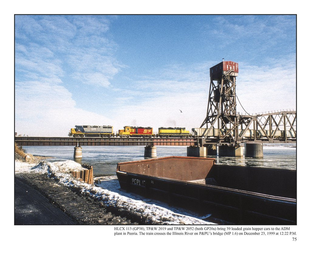 Morning Sun Books 'Soft Cover' 7537 Peoria Rails 1980-2012