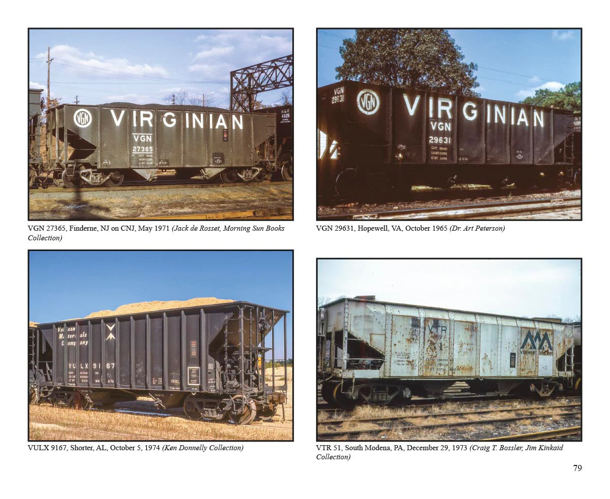 Morning Sun Books 8517 Hoppers Volume 3: Reporting Marks PDSX-Y&N - Softcover