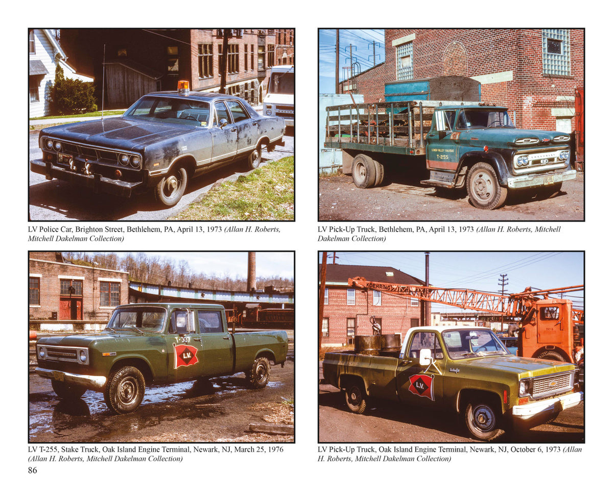 Morning Sun Books 841X Lehigh Valley Equipment: A Sampling of the LV's Freight, Passenger & MofW Cars Softcover