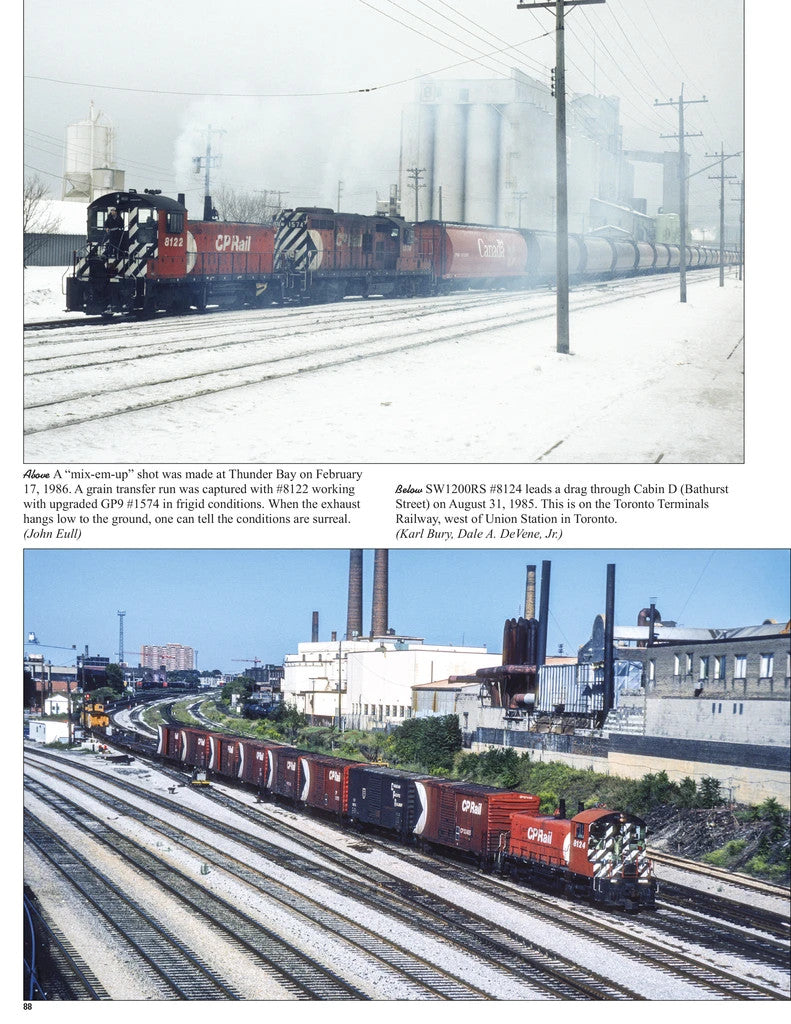 Morning Sun Books 1722 Canadian Pacific Power In Color Volume 1: Switchers