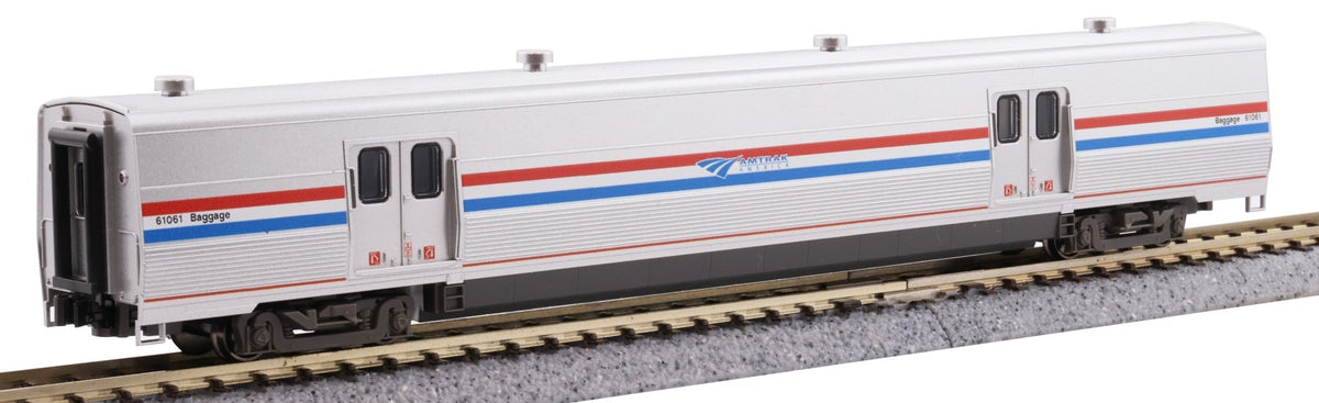 Kato N 106-0964 Amtrak Viewliner II Baggage "Phase III" Paint Scheme AMTK #61061