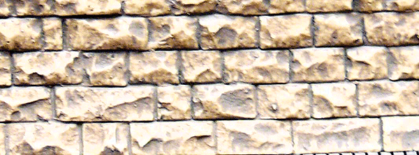 Chooch Enterprises 8260 Flexible Cut Stone Wall with Self-Adhesive Backing  - Small  Stones