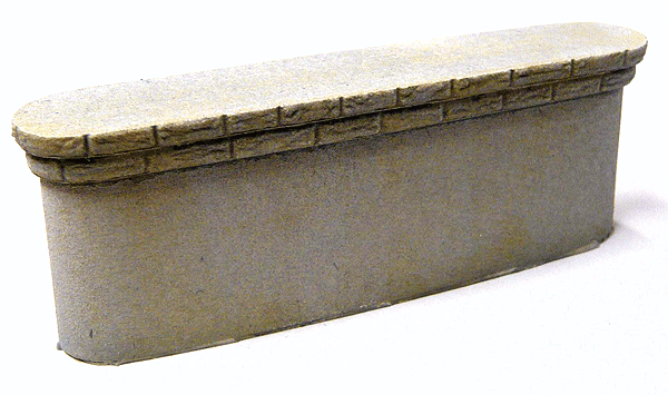 Chooch Enterprises N 9832 Double Concrete Bridge Pier 2-Pack